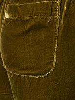 Thumbnail for your product : Gold Hawk lace hem trousers