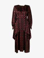 Fendi Printed Silk Dress with 
