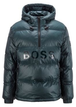 hugo boss hooded puffer jacket