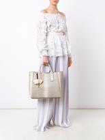 Thumbnail for your product : Christian Siriano snakeskin effect tote - women - PVC - One Size