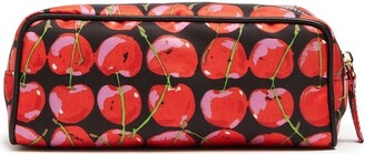 La DoubleJ Cherry Print Make Up Bag