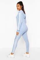 Thumbnail for your product : boohoo Side Stripe Hoodie & Leggings Lounge Set