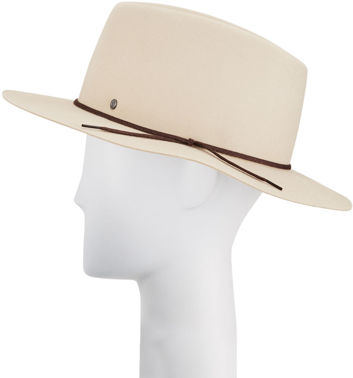 rabbit felt fedora hat