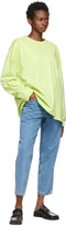 Thumbnail for your product : Martine Rose Green Warung Long Sleeve T-Shirt