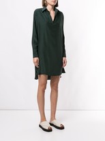 Thumbnail for your product : POUR LES FEMMES Asymmetric Shirt Dress