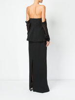 Thumbnail for your product : Vera Wang off shoulder peplum dress
