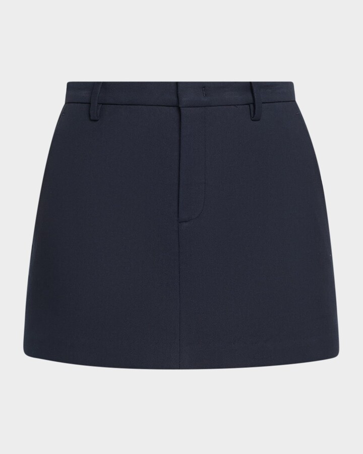 Vince Tailored Mid-Rise Skort