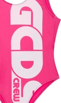 Thumbnail for your product : GCDS Logo Print One Piece Swimsuit