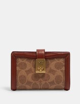 Thumbnail for your product : Coach Hutton Wallet In Signature Canvas