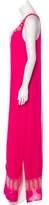 Thumbnail for your product : ALICE by Temperley Embroidered Maxi Dress Fuchsia Embroidered Maxi Dress