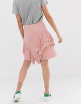 Thumbnail for your product : custommade Catja stripy skirt