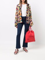 Thumbnail for your product : Kenzo Abstract Print Zip-Up Jacket