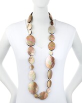Thumbnail for your product : Viktoria Hayman Long Shell Disc Necklace, 44"