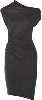 Thumbnail for your product : Helmut Lang Sonar asymmetric wool dress