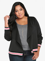 Thumbnail for your product : Torrid Open Front Scuba Jacket