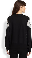 Thumbnail for your product : BCBGMAXAZRIA Keyla Sequined-Pattern Sweatshirt