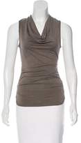 Thumbnail for your product : Nicole Miller Sleeveless Ruched Top