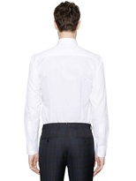 Thumbnail for your product : Ferragamo Hook Pattern Cotton Jacquard Shirt