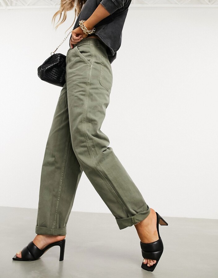 Green Chino Pants Women | Shop the world's largest collection of 