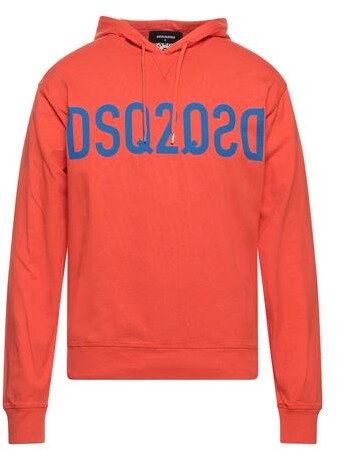 DSQUARED2 Orange Men's Sweatshirts & Hoodies | ShopStyle