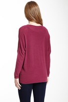 Thumbnail for your product : American Vintage Boise Wool Blend Boatneck Long Sleeve Tee