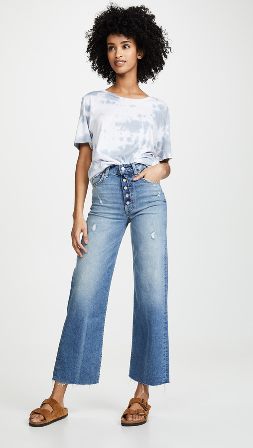wide flare jeans