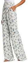 Thumbnail for your product : Lela Rose Birds Of A Feather Printed Crepe Pants