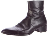 Thumbnail for your product : Saint Laurent Wyatt 40 Zip Boots