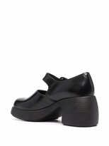 Thumbnail for your product : Camper Thelma chunky leather pumps