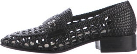 Chanel 2021 Interlocking CC Logo Loafers - ShopStyle