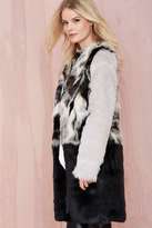 Thumbnail for your product : Nasty Gal Glamorous Tone Up Faux Fur Coat