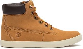 eden leather square sneaker