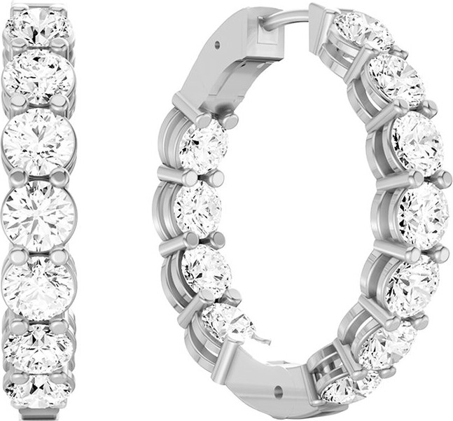 Lab Grown Diamonds 14K 5.00 Ct. Tw. Lab-Grown Diamond Earrings