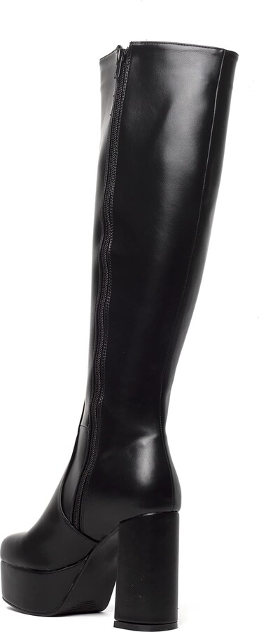 platform boots wide fit