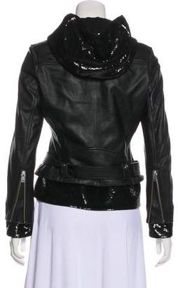 IRO Sequined Leather Jacket