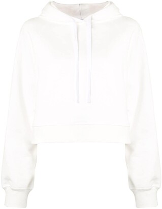 white sweatshirt cropped