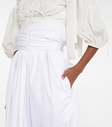 Thumbnail for your product : Cecilie Bahnsen Junita cotton midi skirt