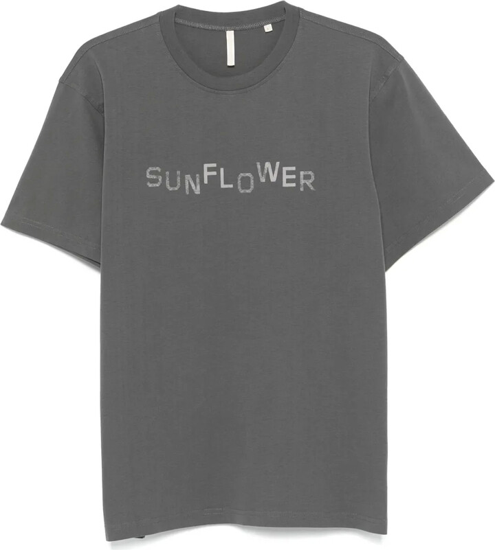 Sunflower logo-print T-shirt