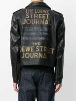 Thumbnail for your product : Loewe Street Journal biker jacket