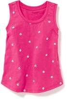 Thumbnail for your product : Old Navy Printed Jersey Tank for Toddler Girls