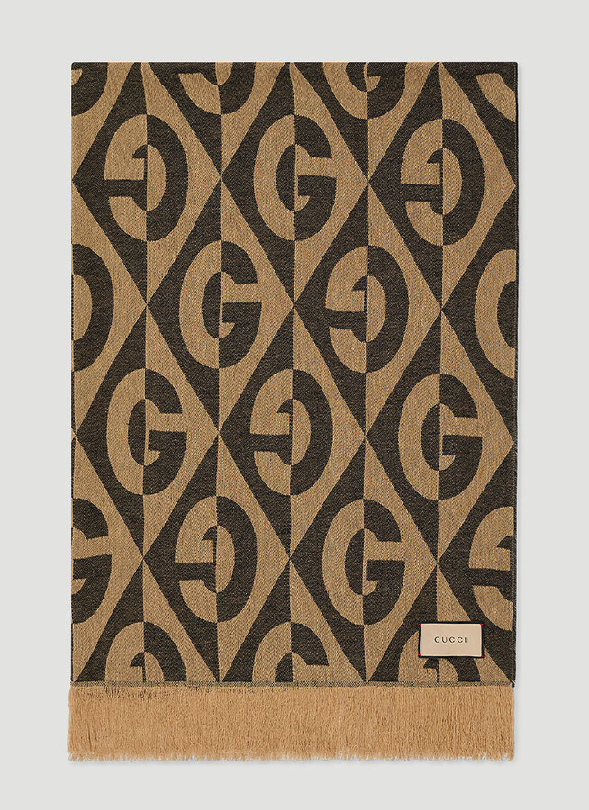Gucci Gg Diamond Blanket - Textiles Brown One Size - ShopStyle Quilts &  Coverlets