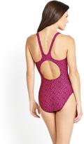 Thumbnail for your product : Speedo Monogram Muscleback Swimsuit