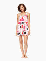 Thumbnail for your product : Kate Spade Double strap charmeuse chemise