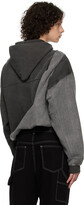Thumbnail for your product : Ottolinger Gray Drape Hoodie