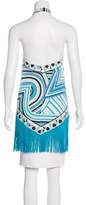 Thumbnail for your product : Emilio Pucci Fringe-Trimmed Halter Top