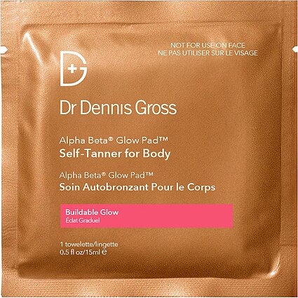 Dr. Dennis Gross Skincare Alpha Beta Glow Pad Self-Tanner For Body