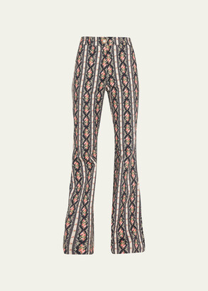 Floral Flared Pants | Shop The Largest Collection | ShopStyle