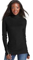Thumbnail for your product : Style&Co. Style & Co. Long-Sleeve Ribbed-Knit Turtleneck Sweater