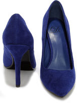 Thumbnail for your product : True Blue Step It Up Suede Pointed Pumps