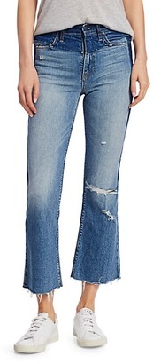 Hudson Holly High-Rise Crop Flare Jeans